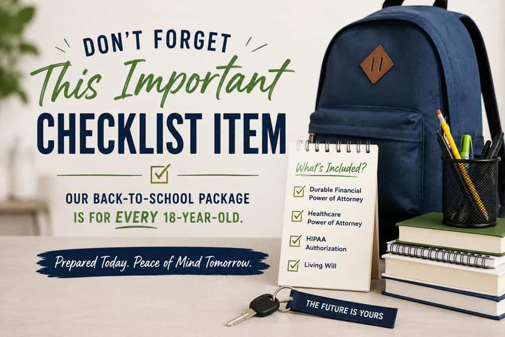 essential documents that every 18 year old needs in place